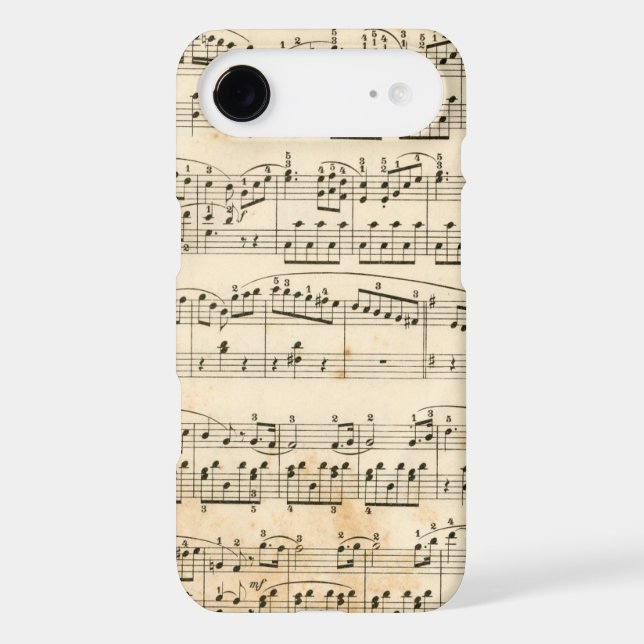 Music sheet Case-Mate iPhone case (Back)