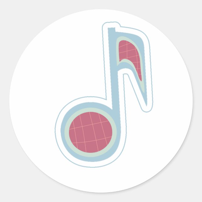 music sheet sticker (Front)