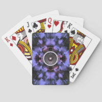 Music speaker on a purple background