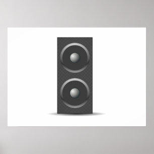 Music Speaker Poster