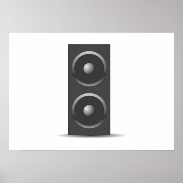 Music Speaker Poster (Front)