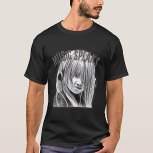 Music Speaks Moody Grunge Streetwear Style Music T-Shirt