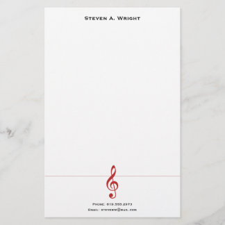 Music Stationery