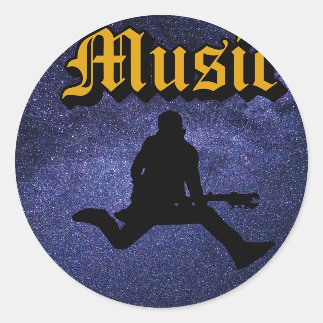 Music Stickers  (Front)