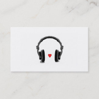 Music Store Business Card