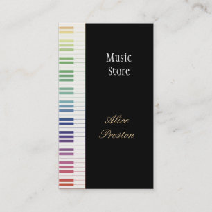 Music Store - carte de visite