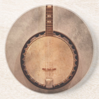 Music - String - Banjo Coaster