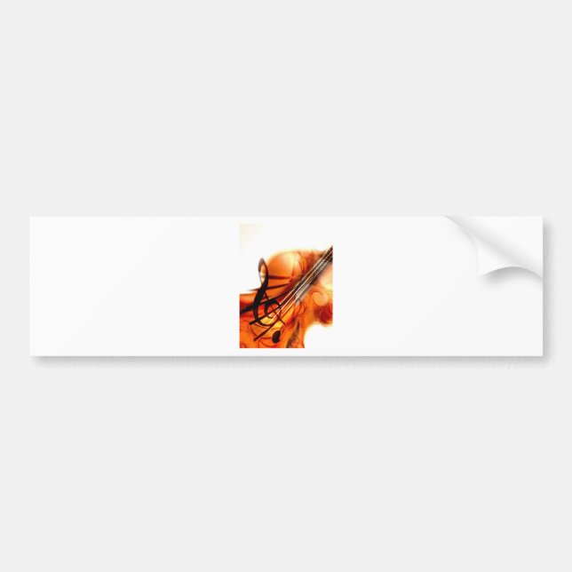 Music  Stringed Instruments Violin Destiny Dance Bumper Sticker (Front)