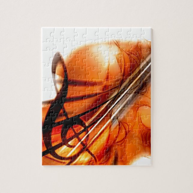 Music  Stringed Instruments Violin Destiny Dance Jigsaw Puzzle (Vertical)