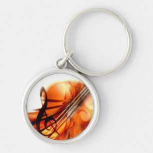 Music Stringed Instruments Violin Destiny Dance Keychain