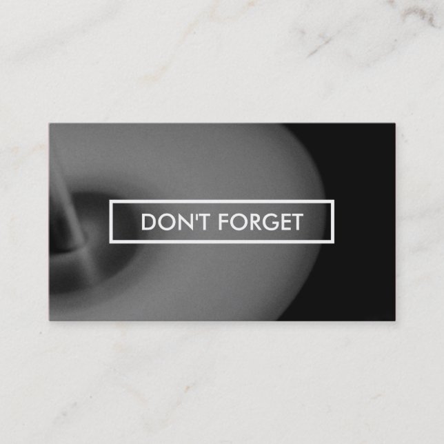 music student appointment reminder (Front)