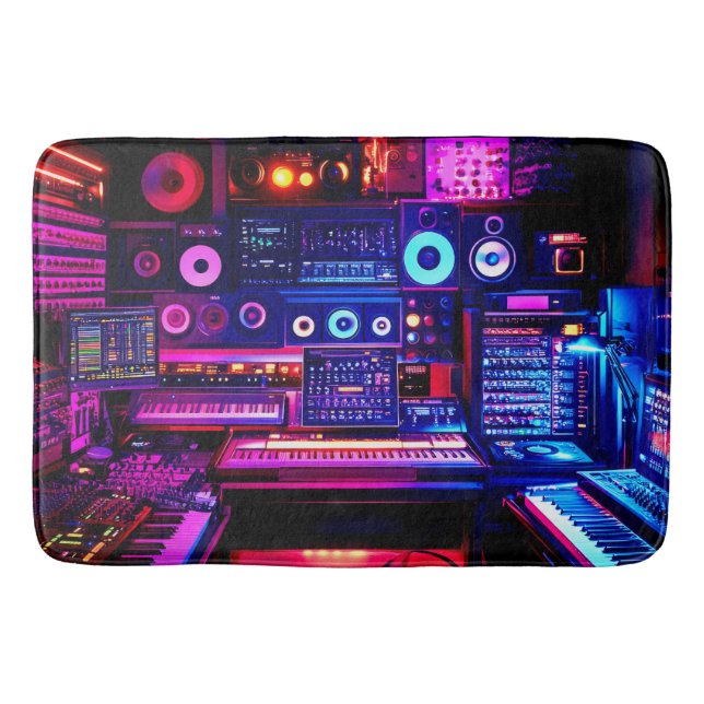 Music Studio Bath Mat (Front)
