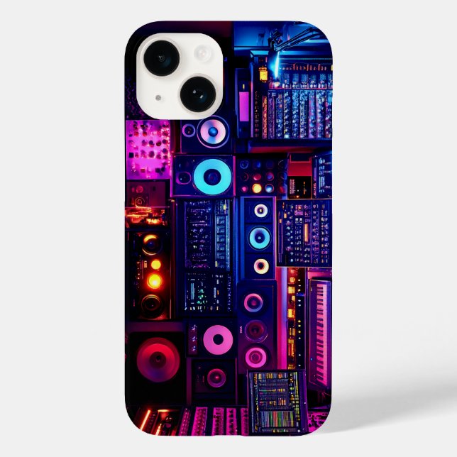 Music Studio Case-Mate iPhone Case (Back)