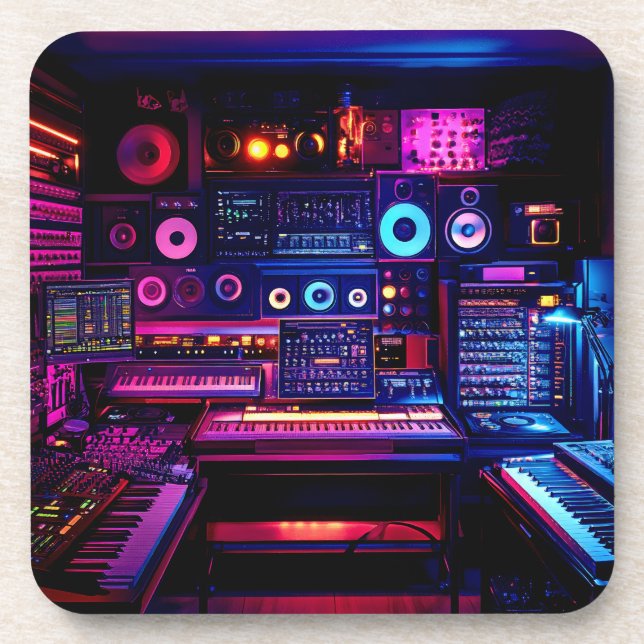 Music Studio Coaster (Front)