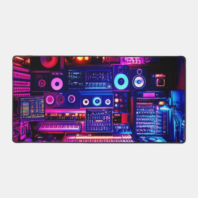 Music Studio Desk Mat (Front)