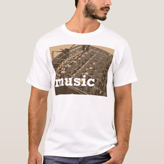 Music Studio Mixer T-Shirt (Front)