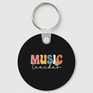 Music Teacher Back To School Musician Band 1st Day Keychain