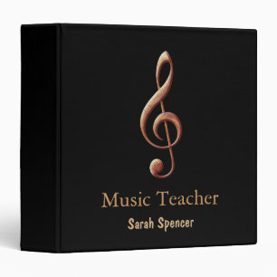 Music Teacher - Binder