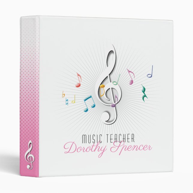 Music Teacher Binder (Front/Spine)