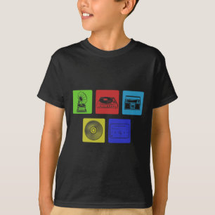 Music Teacher Cool Music Themed Party Evolution Of T-Shirt