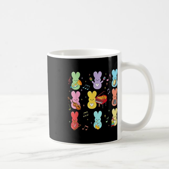 Music Teacher Easter Day  Coffee Mug (Right)