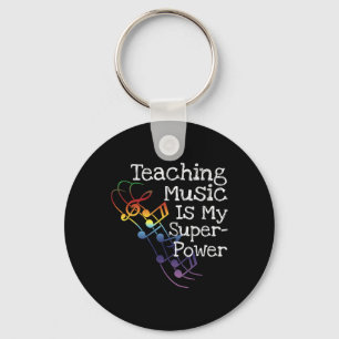 Music Teacher Gift Keychain