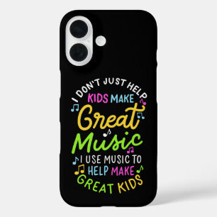 Music Teacher - Help Kids Make Music Gift iPhone 16 Case