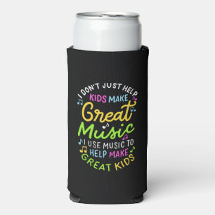Music Teacher - Help Kids Make Music Gift Seltzer Can Cooler
