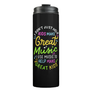 Music Teacher - Help Kids Make Music Gift Thermal Tumbler