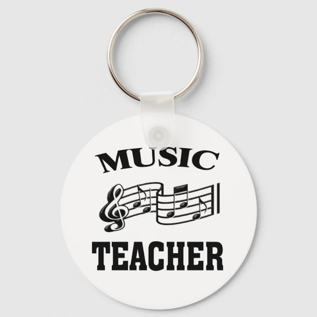 MUSIC TEACHER KEYCHAIN (Front)