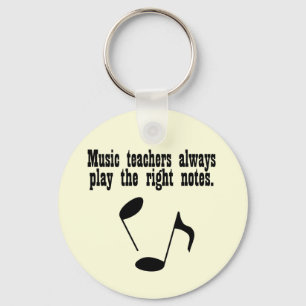 Music Teacher Keychain