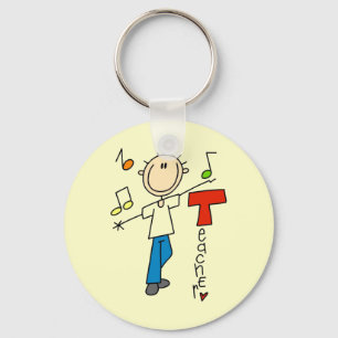 Music Teacher Keychain