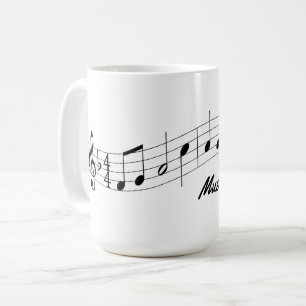Music Teacher Mug Customizable