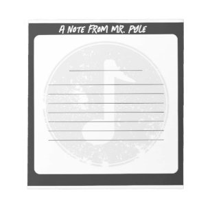 Music Teacher Notepad