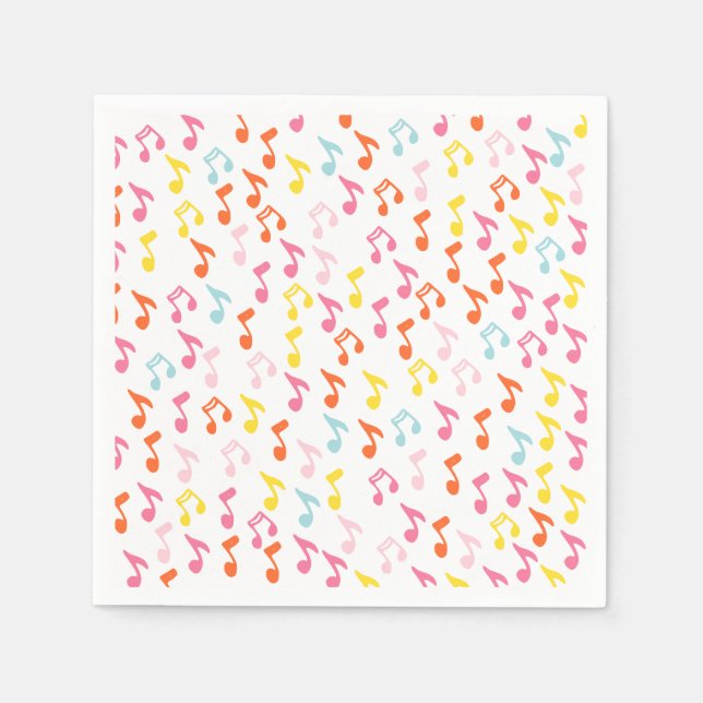 Music Teacher Paper Napkins (Front)
