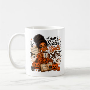 Music Teacher Scales Spells Coffee Mug
