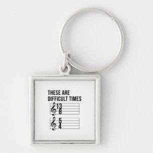 Music Teacher Times Keychain