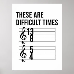 Music Teacher Times Poster