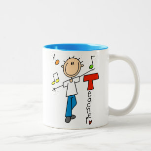 Music Teacher Two-Tone Coffee Mug
