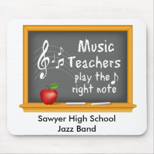 Music Teachers Play the Right Note Mouse Pad
