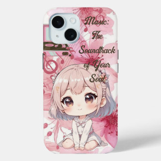 Music: The Soundtrack of Your Soul iPhone 15 Case