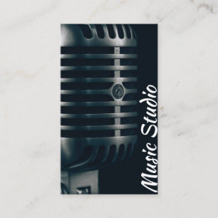 Music Theme Business Card