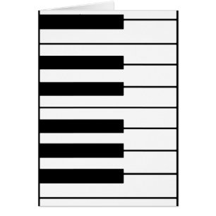 music-themed piano keys