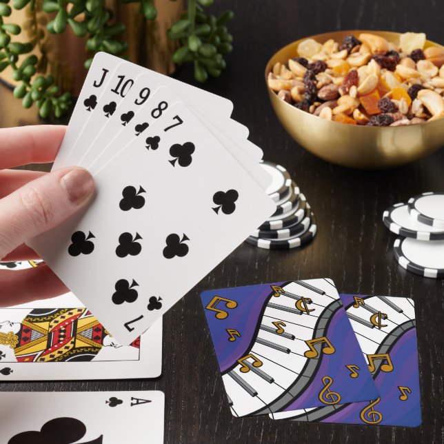 Music Themed Playing Cards (In Situ)