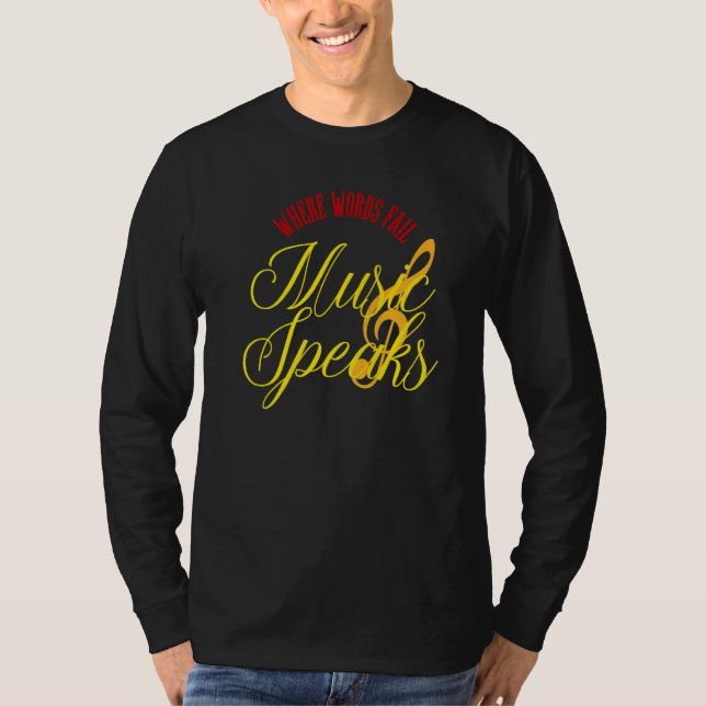 Music  Themed T-Shirt (Front)