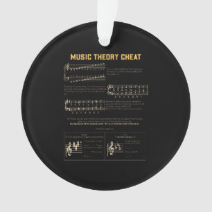 Music Theory Graphic Ornament