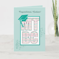 Music Therapy Board Certified Graduation Congrats