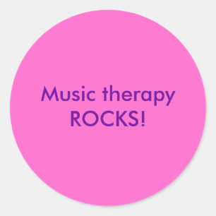 Music therapy stickers