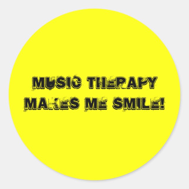 Music Therapy stickers (Front)