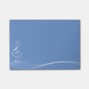 music to my ears sticky notes pad
